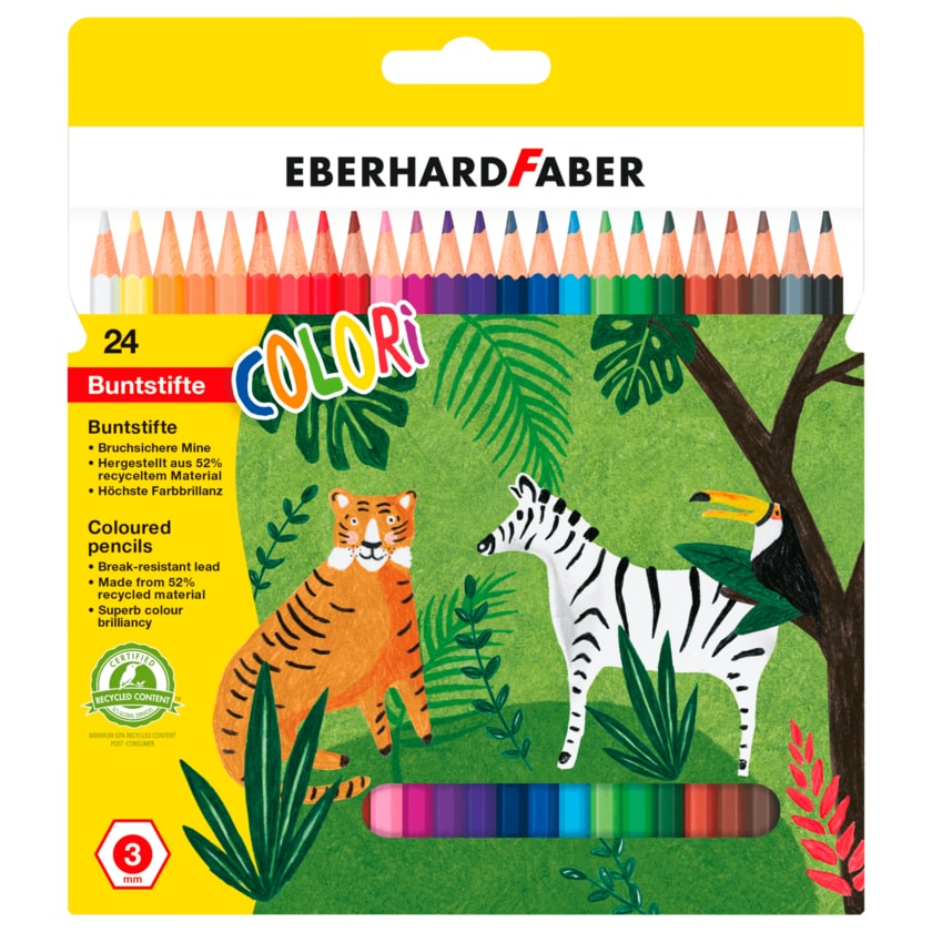 Eberhard Faber Buntstifte Colori 24 Stück